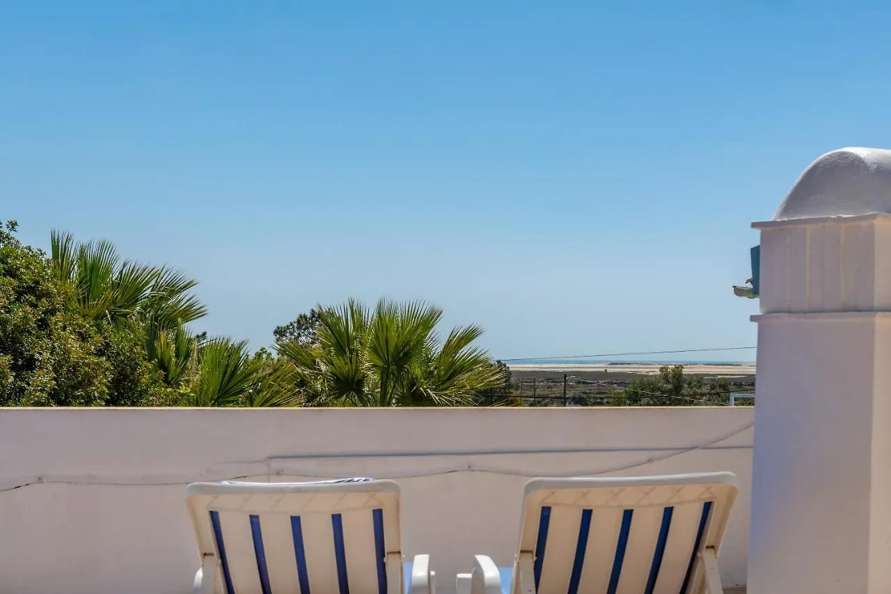 טאווירה Lovely Rustic Casa Catita With Amazing Roof Terrace Views בית נופש